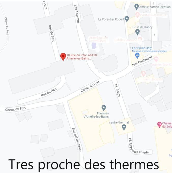 Charmant Logement Entre Mer Et Montagne Ideal Pour Cure Thermale Amélie-les-Bains-Palalda Exteriör bild